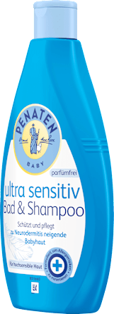 Baby Badezusatz Bad & Shampoo ultra sensitiv Penaten
