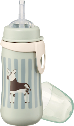  Trinkhalmflasche mintgrün, 330ml babylove