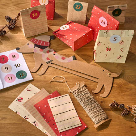 Adventskalender Dackel Dekorieren & Einrichten