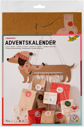 Adventskalender Dackel Dekorieren & Einrichten