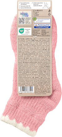 Socken Woll-Mix rosa, Gr. 35-38 (1 Paar) Fascino