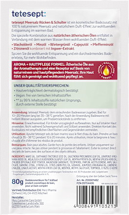 Badesalz Rücken & Schulter tetesept