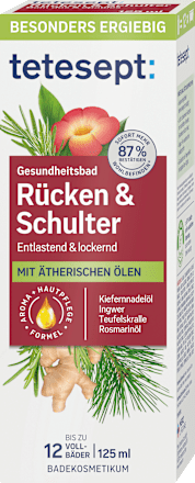Gesundheitsbad Rücken & Schulter tetesept