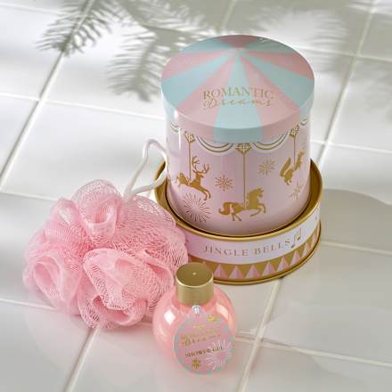Geschenkset Duschgel "Romantic Dreams" Spieluhr 3tlg accentra