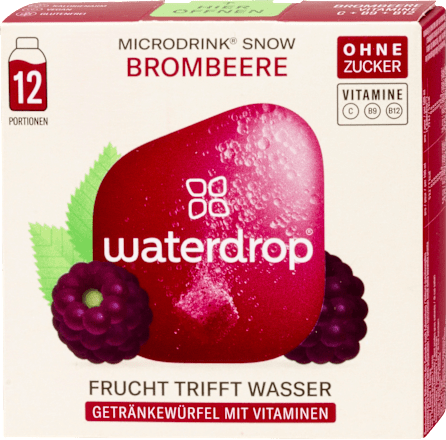Getränkewürfel Brombeere waterdrop