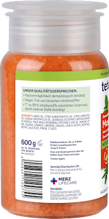Badesalz Muskel-Entspannung tetesept