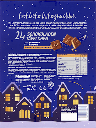 Adventskalender 2026 Fröhliche Weihnachten Sportness