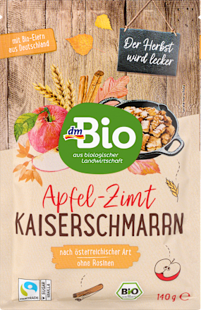 Backmischung Apfel Zimt Kaiserschmarrn dmBio