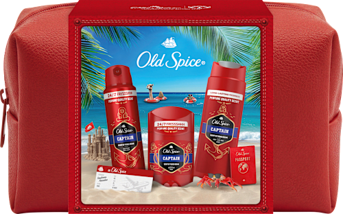 Geschenkset Captain Kulturbeutel Old Spice