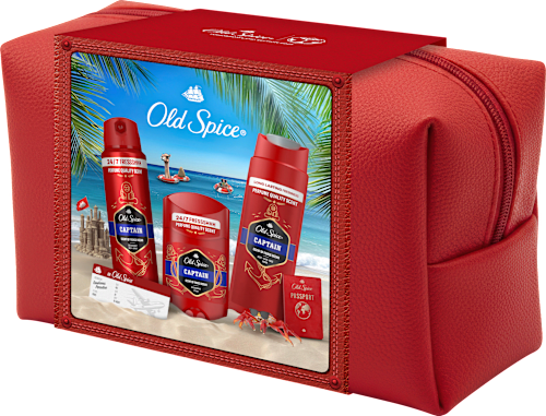 Geschenkset Captain Kulturbeutel Old Spice