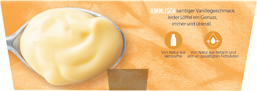 Pflanzliches Dessert Vanille alpro