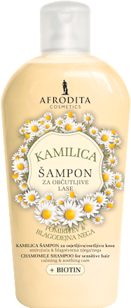 Šampon za osjetljivu kosu – Kamilica AFRODITA