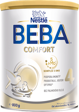 pokračovací mléčná kojenecká výživa 4 Comfort 5HMO 18m BEBA
