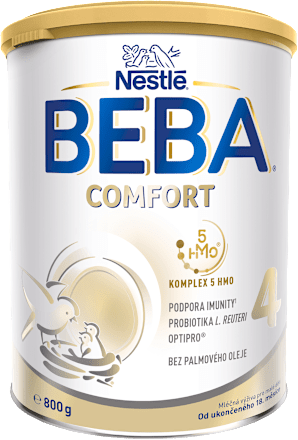 pokračovací mléčná kojenecká výživa 4 Comfort 5HMO 18m BEBA