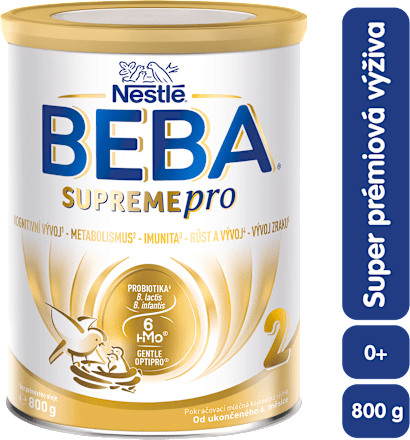 Následná dojčenská mliečna výživa SUPREMEpro 2 BEBA