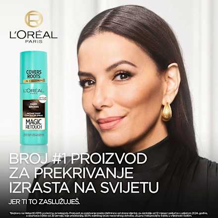 Sprej za prekrivanje izrasta Dark Blond L'ORÉAL PARiS MAGIC RETOUCH