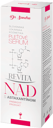 Pleťové sérum Revita NAD s anstaxantínom Dr. Sandra