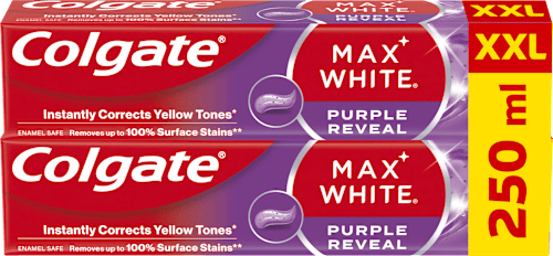 Pasta za zube Max White – Purple, 2 x 125 ml Colgate