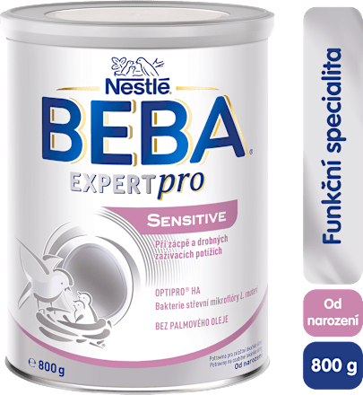 počáteční mléčná kojenecká výživa 1 EXPERTpro SENSITIVE 0m BEBA