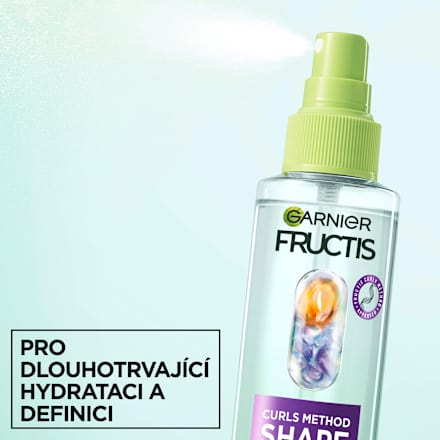hydratační sprej pro suché vlnité a kudrnaté vlasy Curls Method GARNIER FRUCTIS