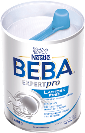 počáteční mléčná kojenecká výživa 1 Lactose free 0m BEBA