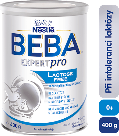 počáteční mléčná kojenecká výživa 1 Lactose free 0m BEBA