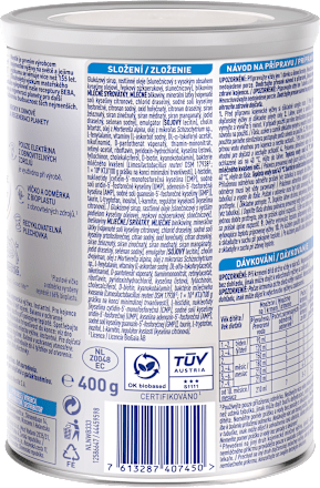 počáteční mléčná kojenecká výživa 1 Lactose free 0m BEBA