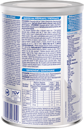 počáteční mléčná kojenecká výživa 1 Lactose free 0m BEBA