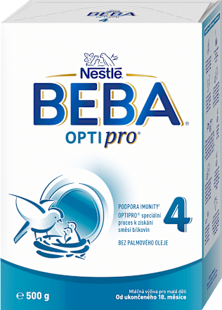 pokračovací mléčná kojenecká výživa 4 OPTIpro 18m BEBA
