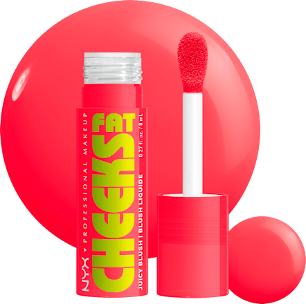 Течен руж Fat Cheeks, № 6 Bouncin' Berry NYX PROFESSIONAL MAKEUP