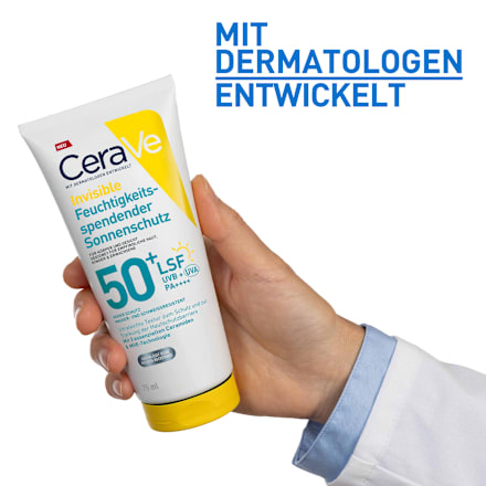 Cerave Invisible Sonnenschutzlotion Feuchtigkeit LSF50+ CeraVe