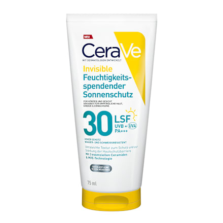Cerave Invisible Sonnenschutzlotion Feuchtigkeit LSF30 CeraVe