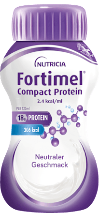  Fortimel Compact Protein Trinknahrung Neutral 4 x 125 ml Fortimel