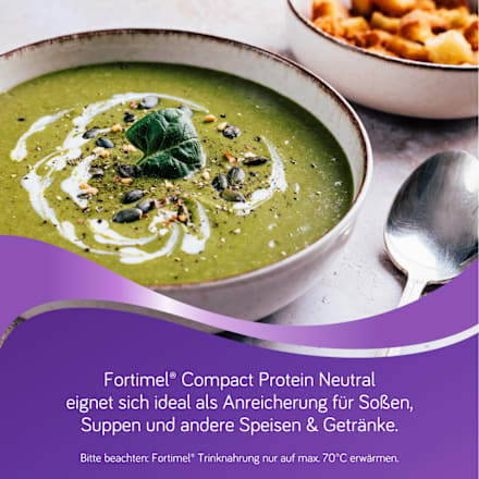  Fortimel Compact Protein Trinknahrung Neutral 4 x 125 ml Fortimel