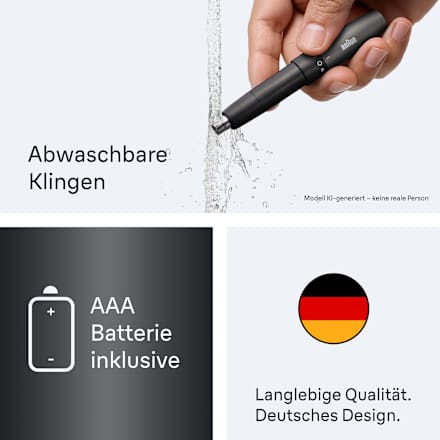 Nasen- & Ohrhaartrimmer EN20 Braun