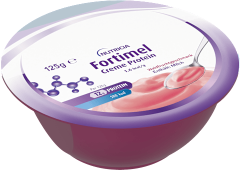 Fortimel Creme Protein Trinknahrung Waldfrucht 4 x 125 g Fortimel