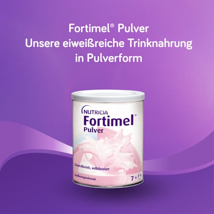 Fortimel Pulver Erdbeergeschmack Fortimel