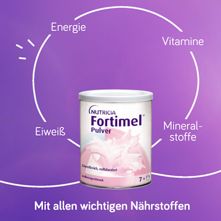 Fortimel Pulver Erdbeergeschmack Fortimel