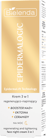 Krem 3 w 1 regenerująco-napinający na noc Epidermalogic Bielenda