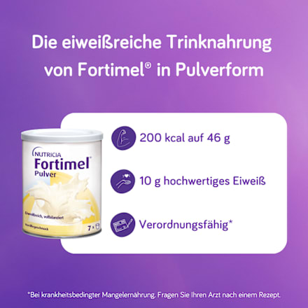 Fortimel Pulver Vanillegeschmack Fortimel