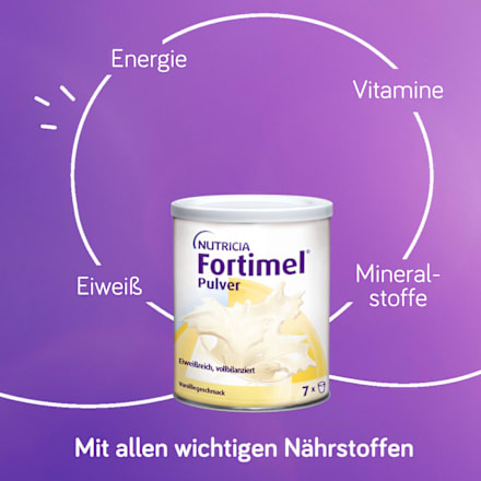 Fortimel Pulver Vanillegeschmack Fortimel