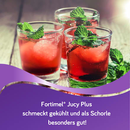 Fortimel Jucy Plus Trinknahrung Birne Holunder 4 x 200ml Fortimel