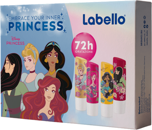 Set mini balsami labbra EMBRACE YOU INNER PRINCESS labello