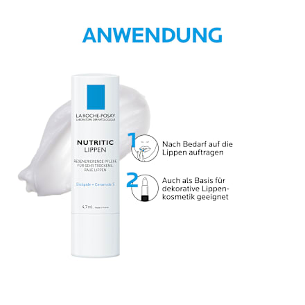 LA ROCHE-POSAY Nutritic Lippen Pflegestift sehr trockene Lippen LA ROCHE-POSAY