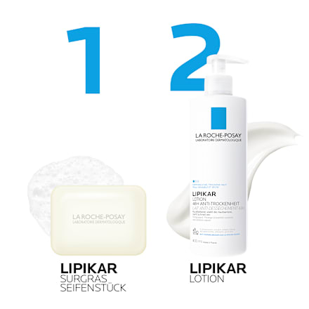 LA ROCHE-POSAY Lipikar Surgras Seifenstück trockene Haut LA ROCHE-POSAY