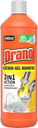 Rohrreiniger Küchen-Gel Rohrfrei 2In1 Drano