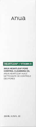 Olejek oczyszczający do twarzy Heartleaf + Vitamin E Anua