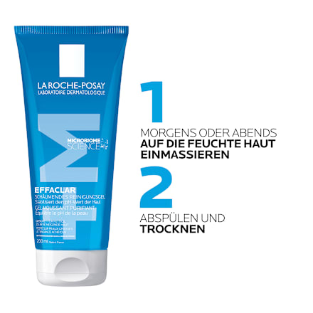 LA ROCHE-POSAY Effaclar schäumendes Reinigungsgel LA ROCHE-POSAY