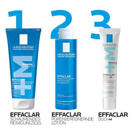 LA ROCHE-POSAY Effaclar schäumendes Reinigungsgel LA ROCHE-POSAY