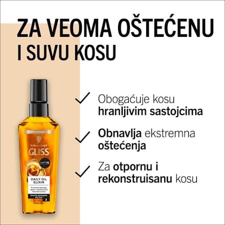 Oil Elixir - uljani tretman za kosu Schwarzkopf GLISS
